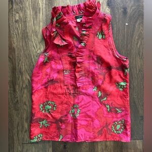 J. Crew Silk Sleeveless Top Size 2